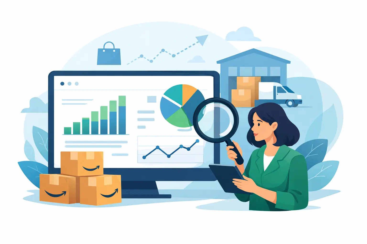 Amazon Reporting: KPIs verstehen und besser entscheiden