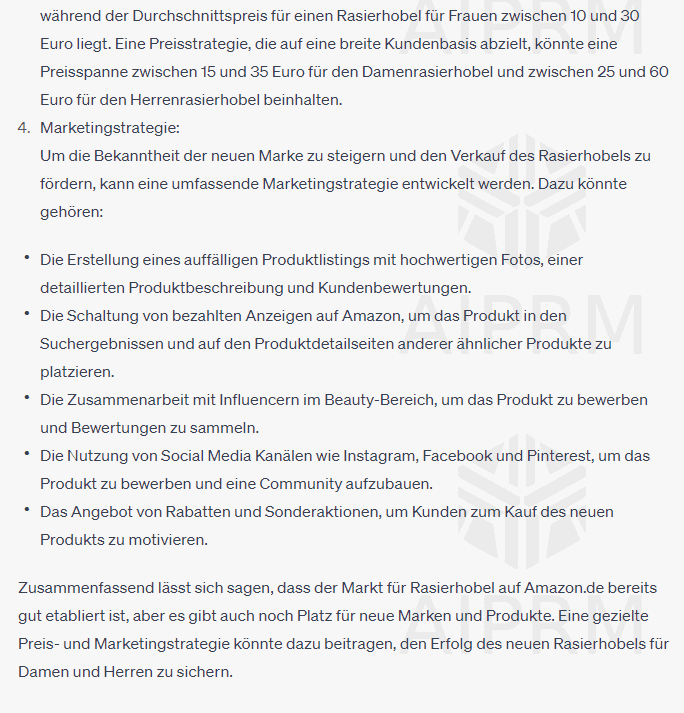 Marktanalyse mit ChatGPT auf Amazon – Titelbild der Amazon Performance Agentur Flensburg moinvertise (ehemals MoinMoin24)